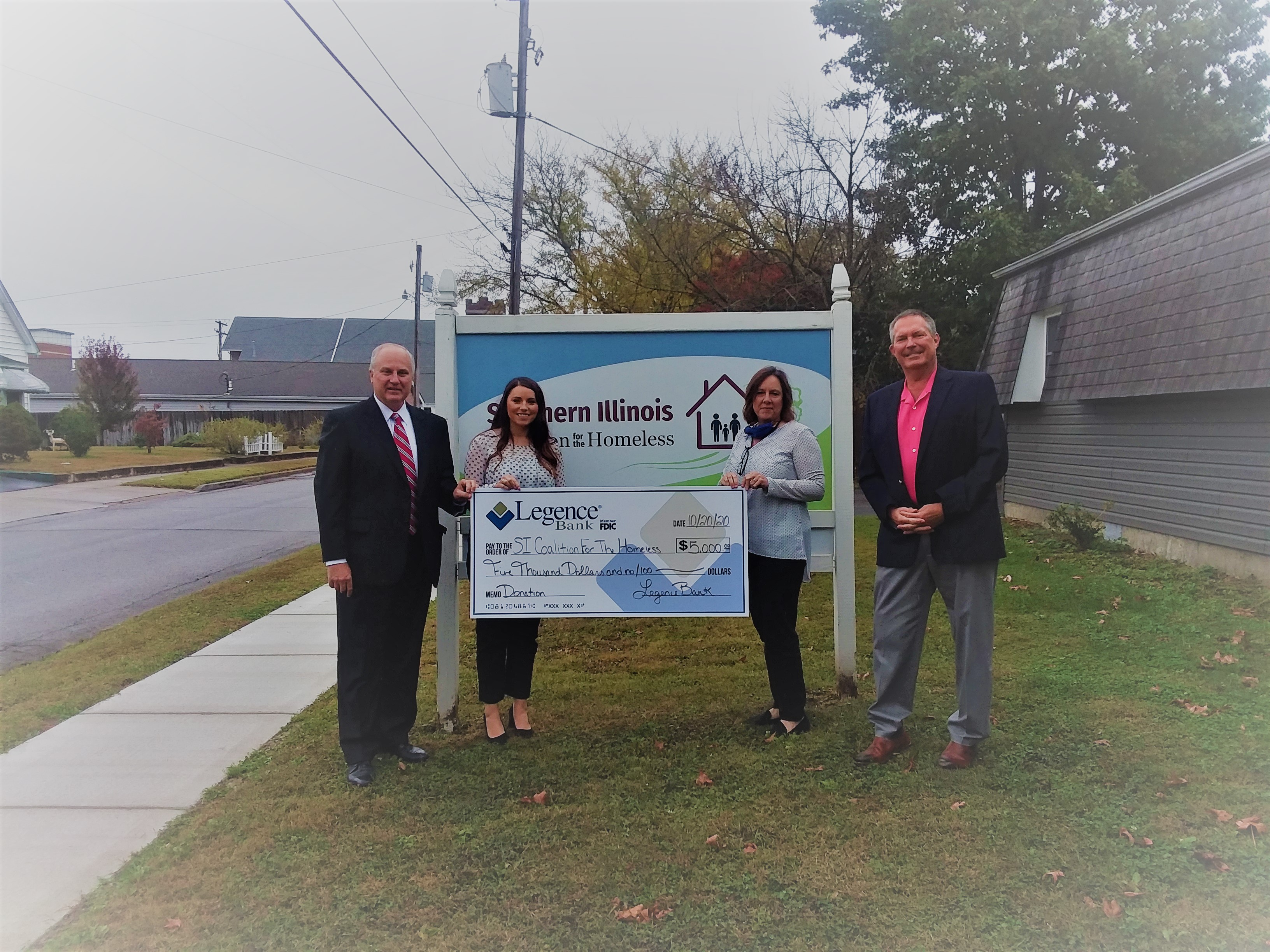 Legence Bank Marion Check Presentation FHLB